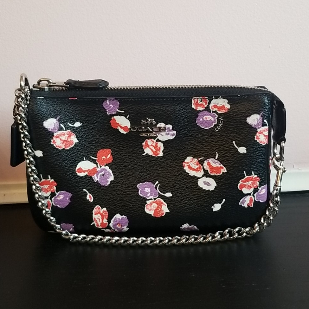 COACH floral handbag - Picture 1 of 8